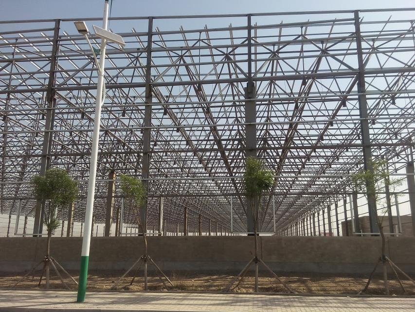 西安汽车工业厂房网架